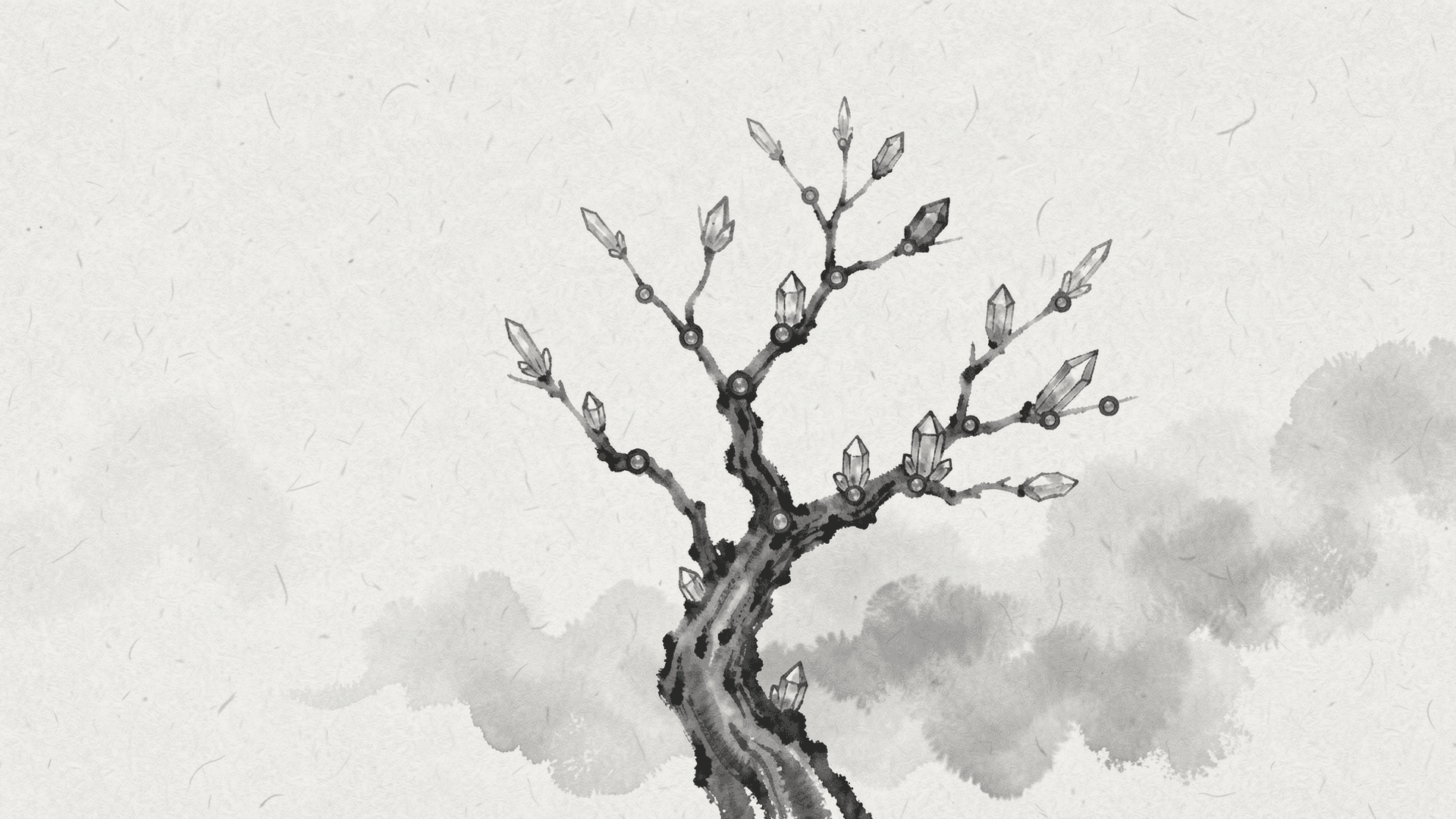 스킬 버전 관리 시스템 — sumi-e 키 비주얼