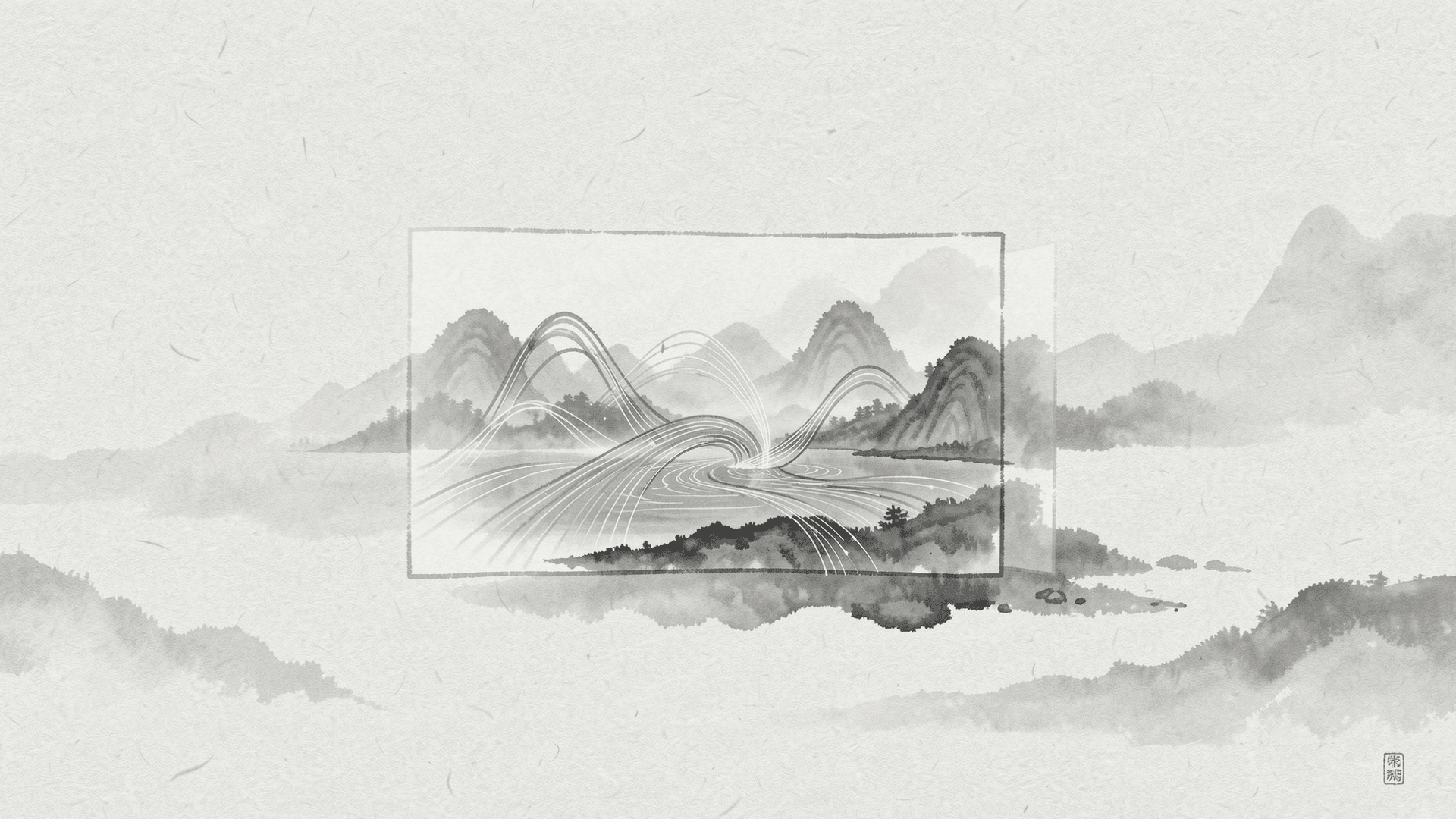 Umami Analytics K8s 셀프호스팅 — sumi-e 키 비주얼