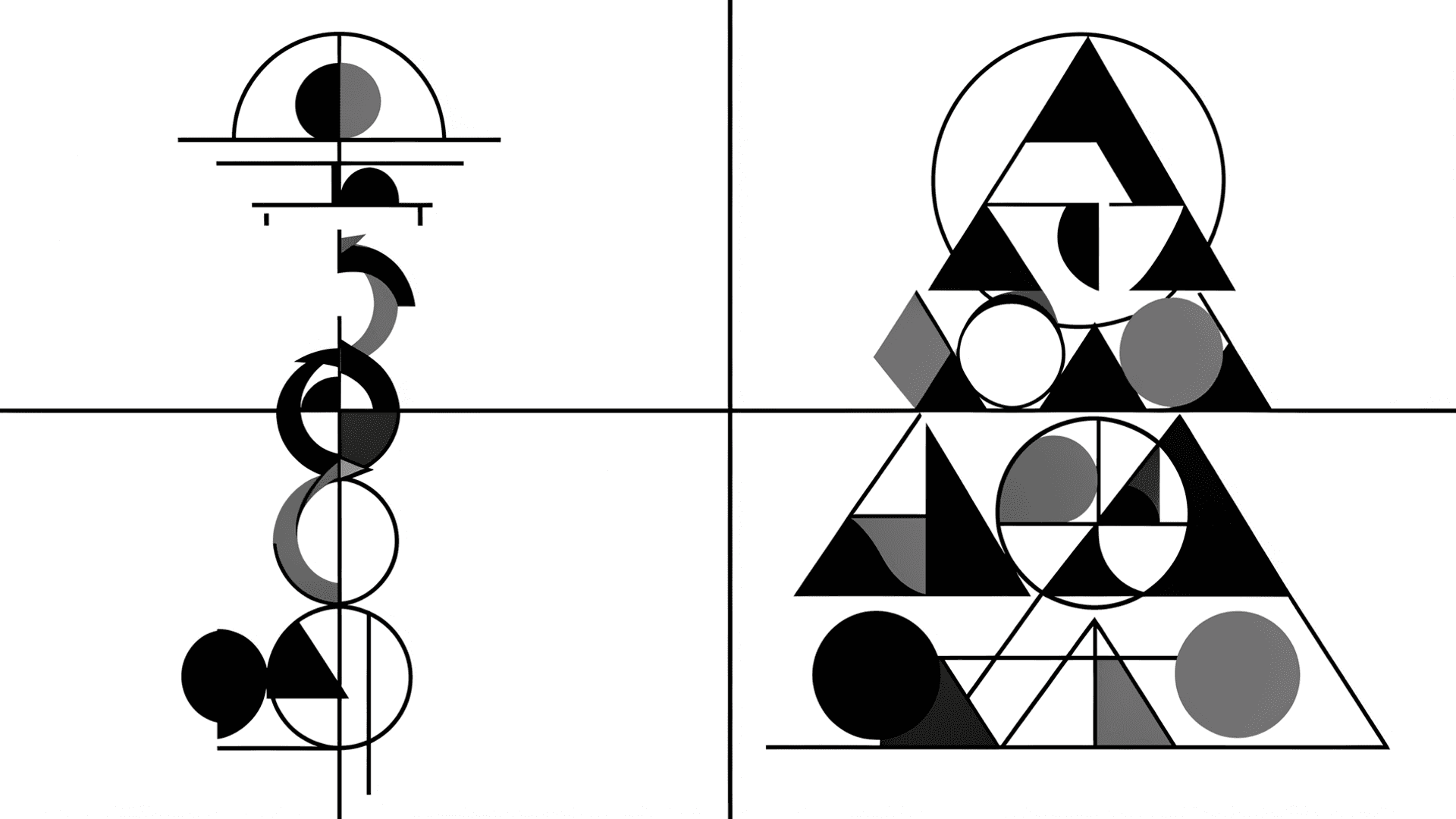 모델 로딩 30초를 없앤 방법 — bauhaus 스타일 키 비주얼
