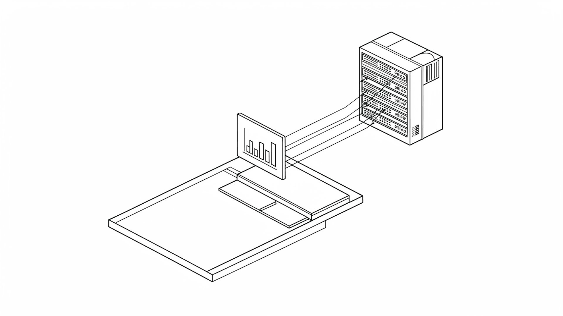 SwiftUI GPU 모니터 — isometric 스타일 키 비주얼