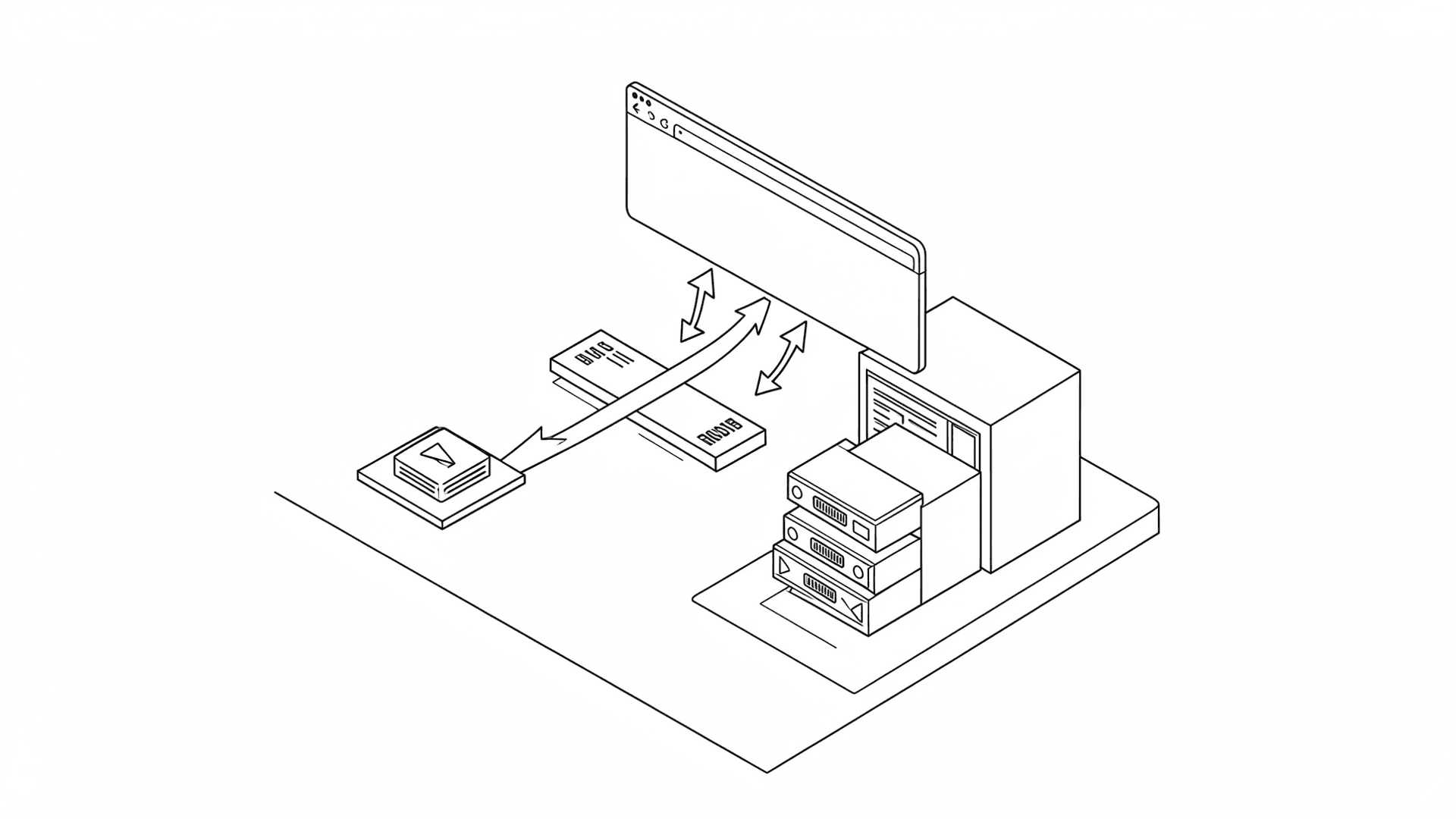 CLI 자막 도구를 웹 서비스로 — isometric 스타일 키 비주얼