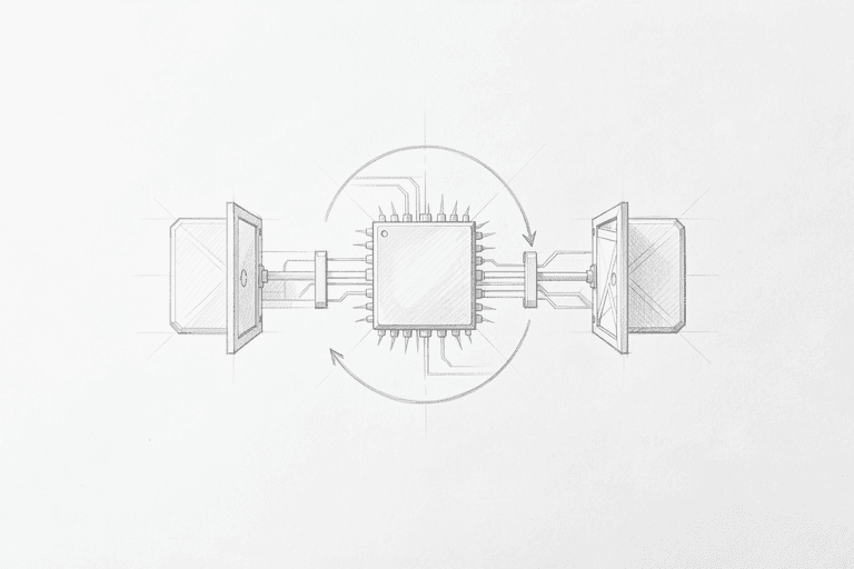 GPU 하나를 여러 서비스가 나눠 쓸 때 — pencil-sketch 스타일 키 비주얼