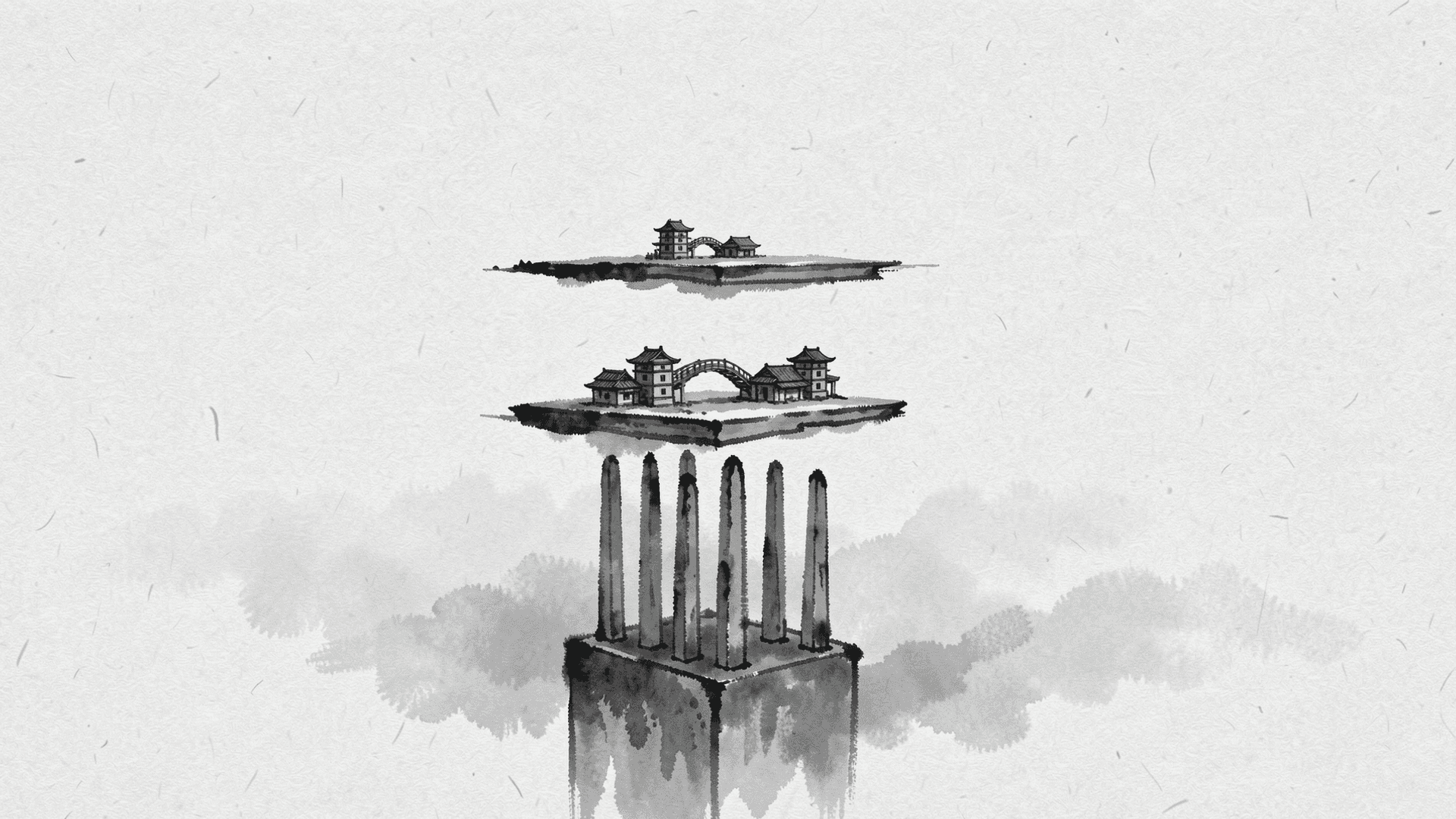 모든 것을 API로: 홈랩 10개 프로젝트가 가르쳐준 것 — sumi-e 스타일 키 비주얼