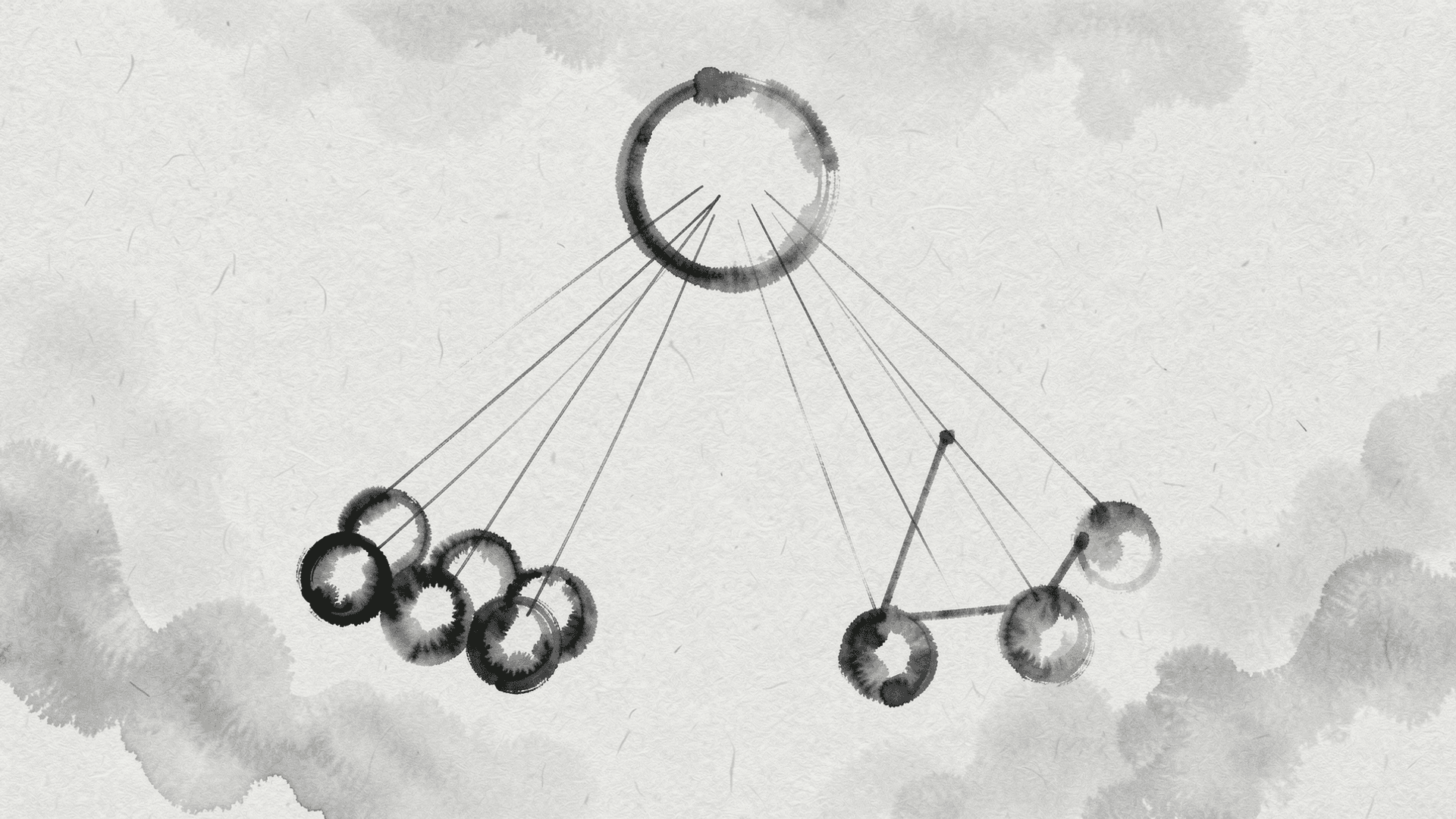 Claude Code 서브에이전트 패턴 총정리 — sumi-e 스타일 키 비주얼