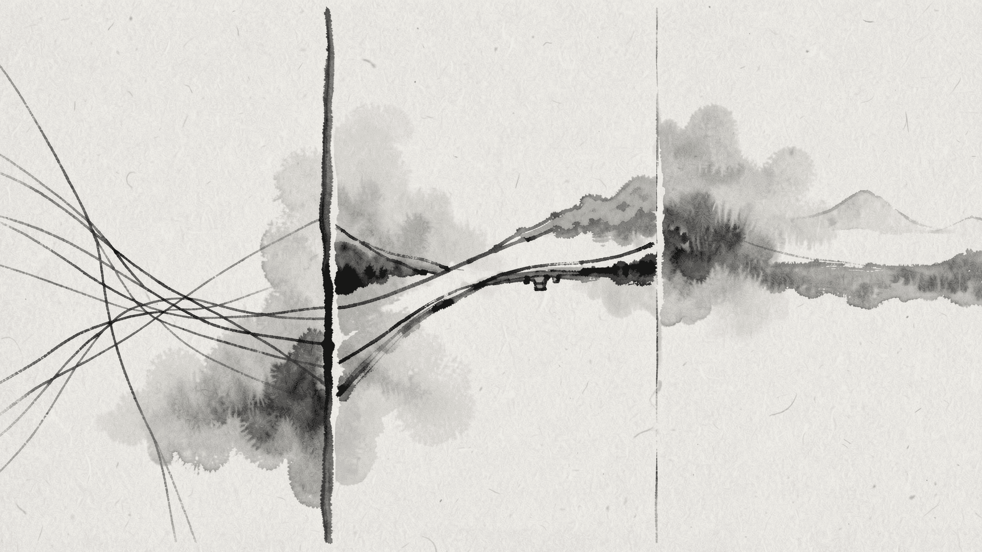 WSL에서 K8s까지: 10개 서비스가 공유하는 GPU 브릿지 패턴 — sumi-e 스타일 키 비주얼