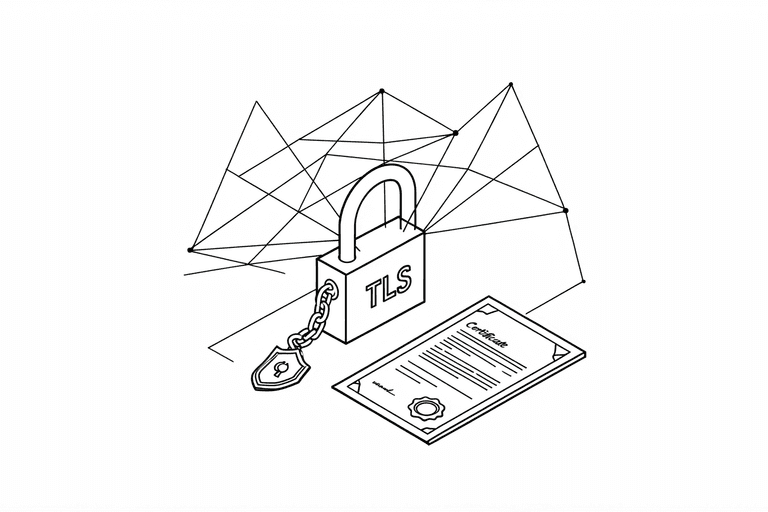 홈랩 TLS 자동화 — 자물쇠와 인증서 체인