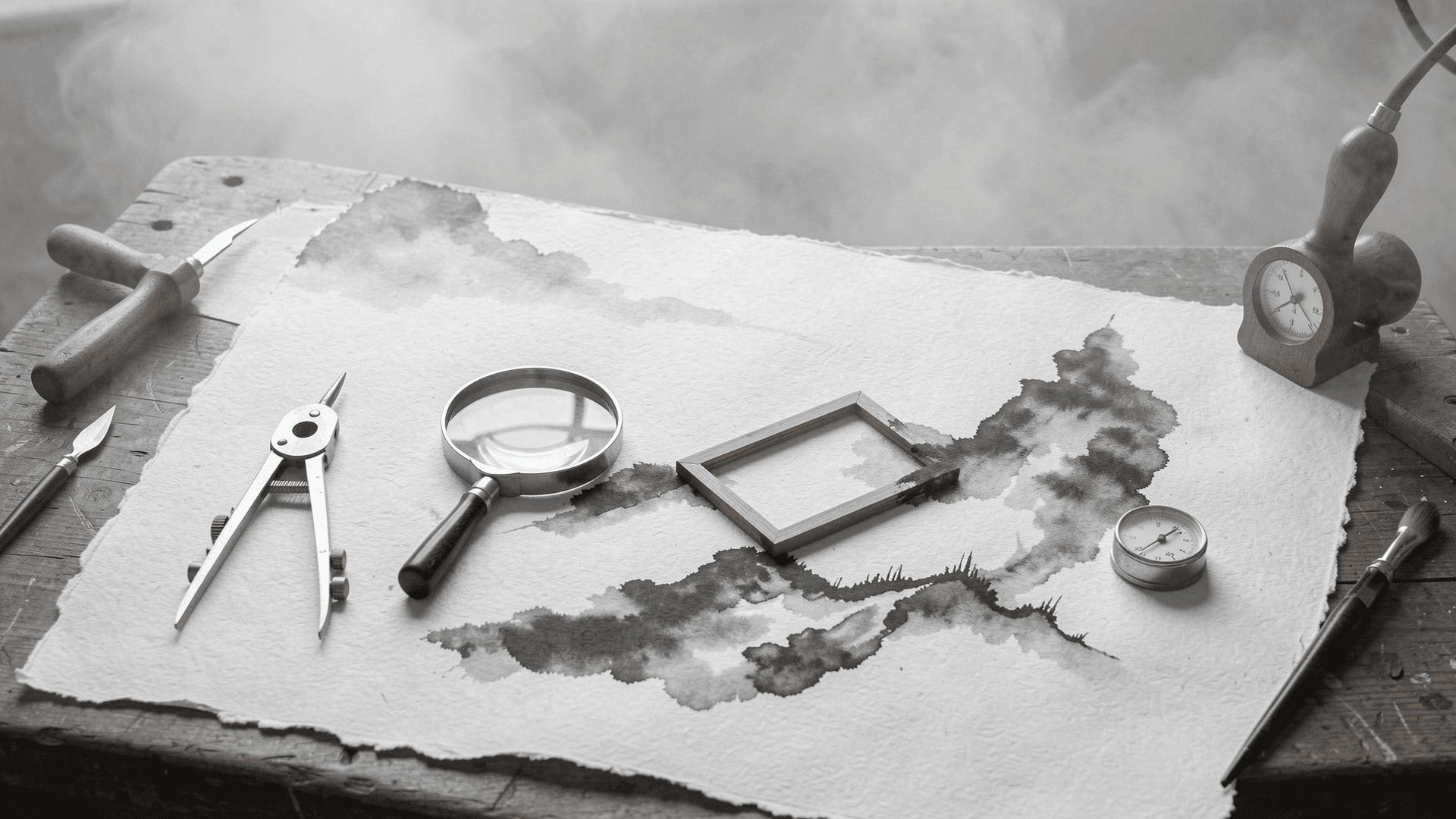 Mermaid, FAQ, OG, Favicon, CDN — sumi-e 키 비주얼