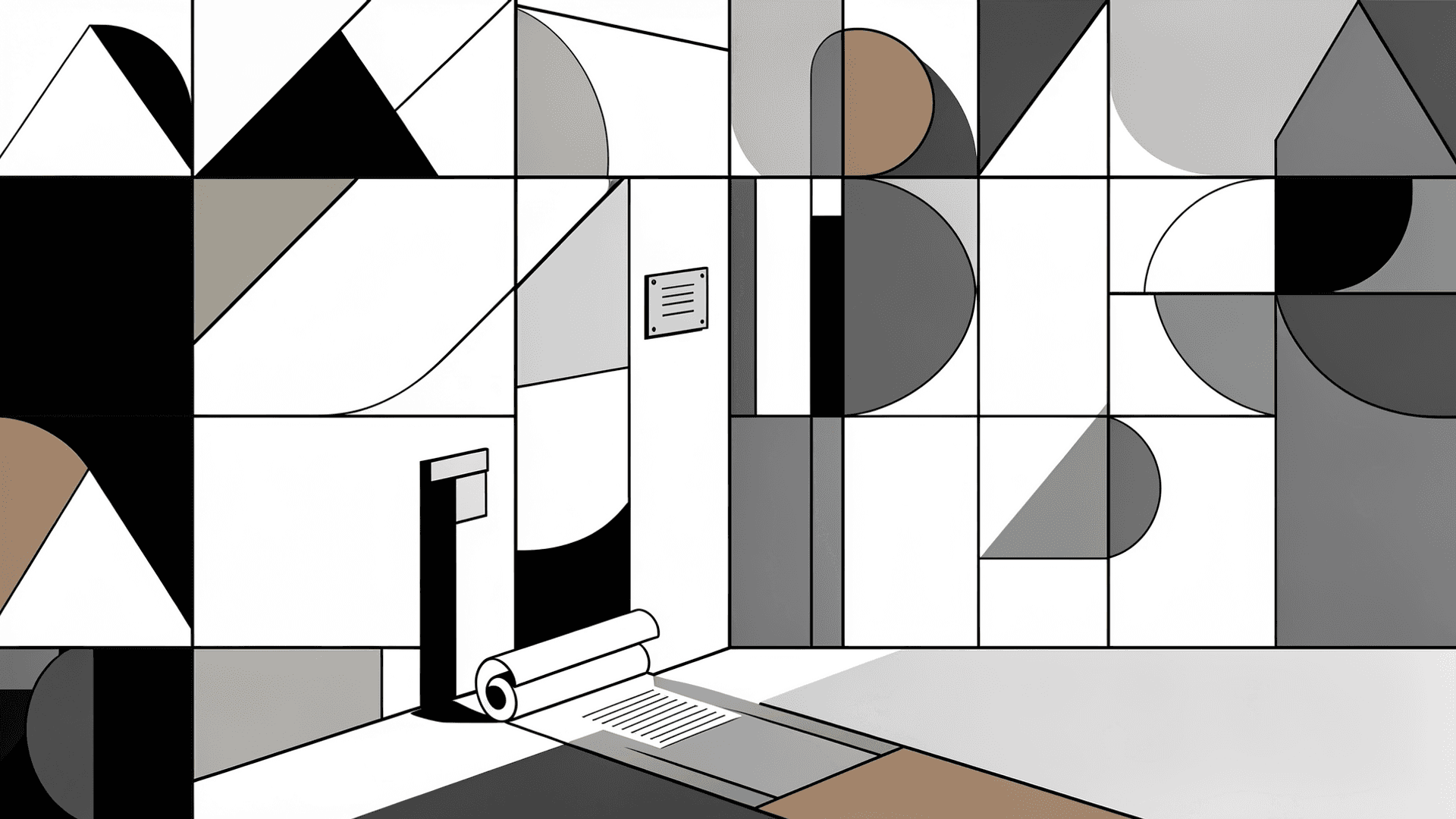 법적 페이지, AdSense, About/Contact — bauhaus 키 비주얼